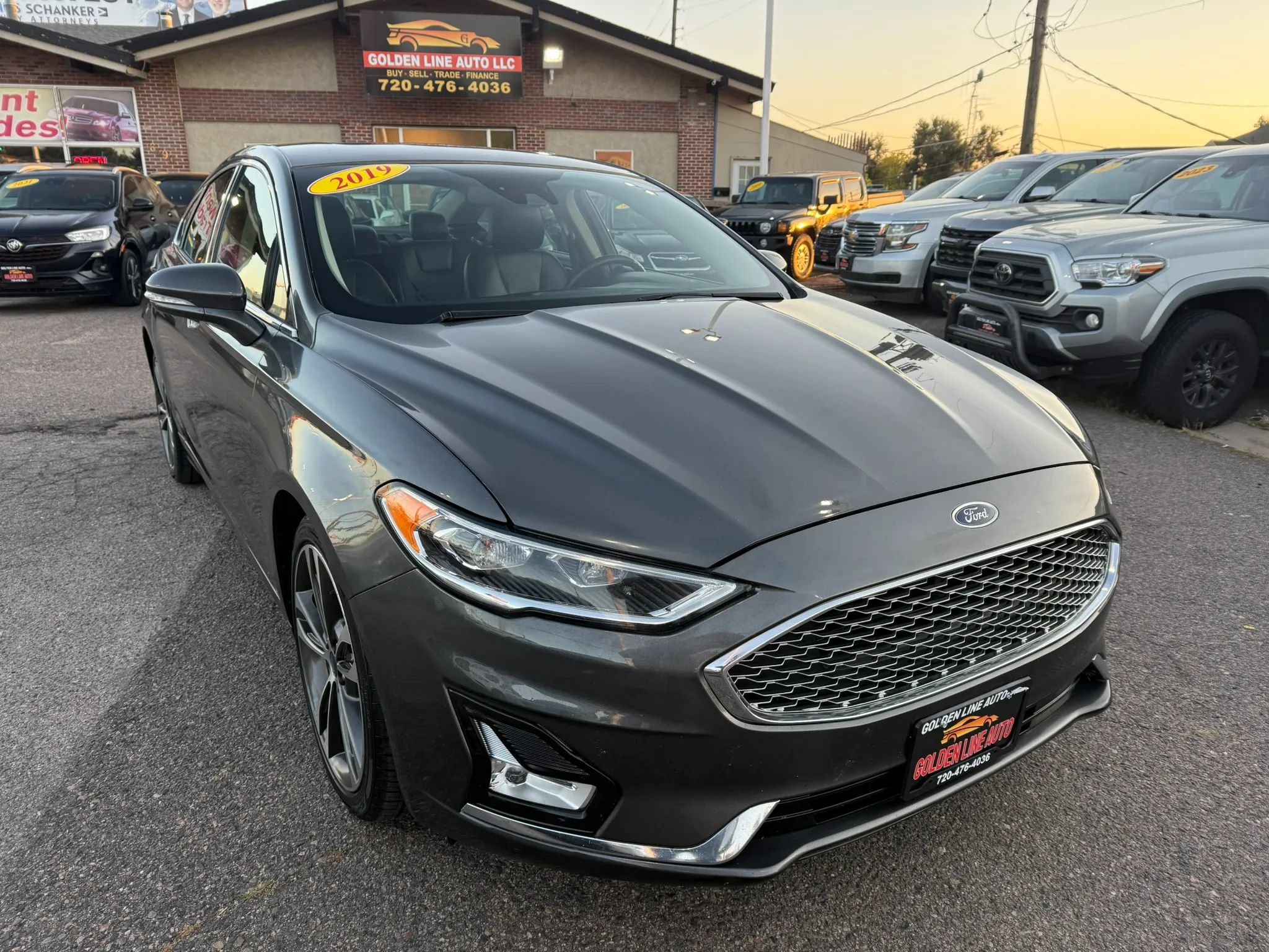 Used 2019 Ford Fusion Titanium AWD/4WD image 2