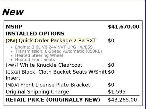 Used 2024 Dodge Durango SXT image 4