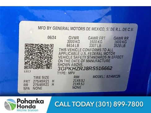 New 2024 Honda Prologue Elite image 21