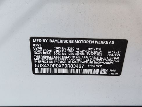 Certified 2023 BMW X3 sDrive30i w/ Premium Package image 32