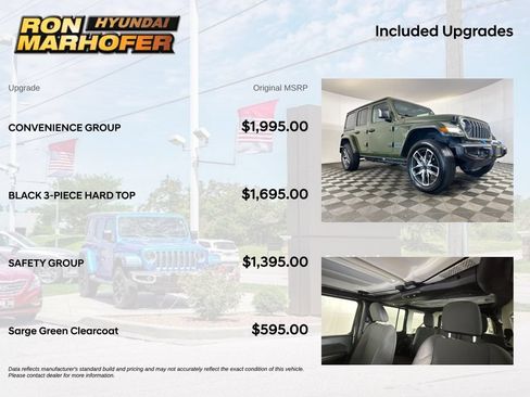 Used 2024 Jeep Wrangler Unlimited w/ Convenience Group AWD/4WD image 6