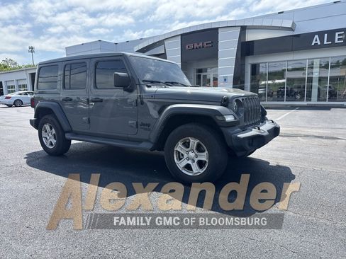 Used 2021 Jeep Wrangler Unlimited Sport w/ Sun And Sound Package AWD/4WD image 1