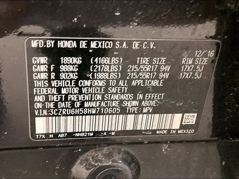 Used 2017 Honda HR-V EX image 20