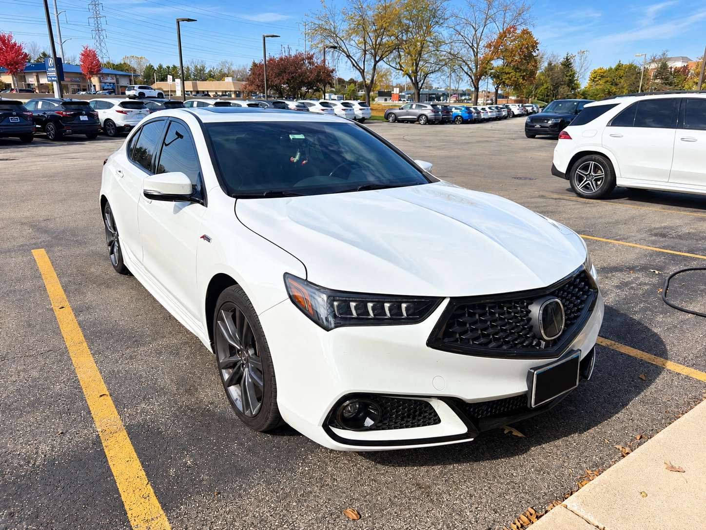 Used 2020 Acura TLX w/ Technology Package AWD/4WD image 9
