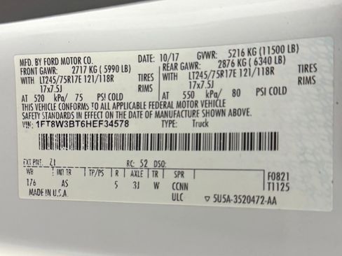 Used 2017 Ford F350 XL w/ Power Equipment Group AWD/4WD image 24