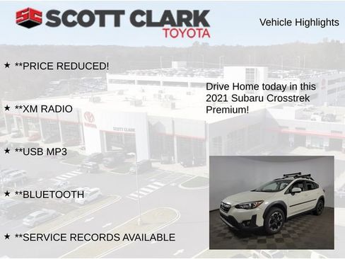 Used 2021 Subaru Crosstrek 2.0i Premium w/ Moonroof Package AWD/4WD image 8