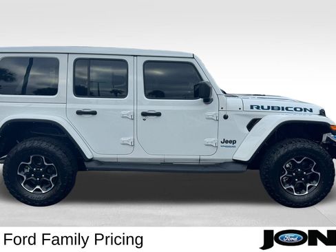 Used 2022 Jeep Wrangler Unlimited Rubicon 4xe w/ Cold Weather Group image 3