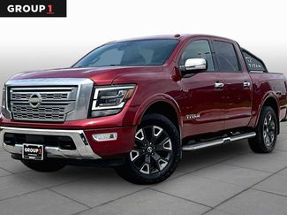 Used 2021 Nissan Titan Platinum Reserve w/ Moonroof Package AWD/4WD video 1