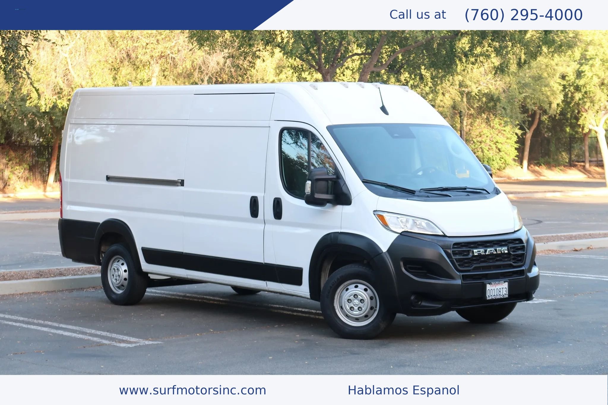 Used 2023 RAM ProMaster 3500 FWD image 1