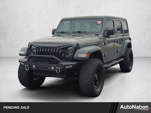 Used 2018 Jeep Wrangler Unlimited Sport image 1