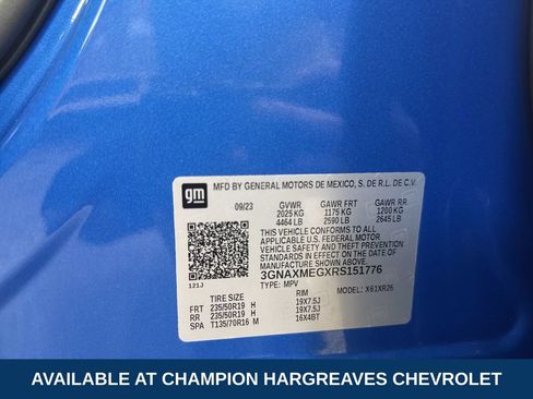 Certified 2024 Chevrolet Equinox RS w/ LPO, Floor Liner Package FWD image 42