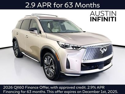 New 2026 INFINITI QX60 Luxe w/ Cargo Package