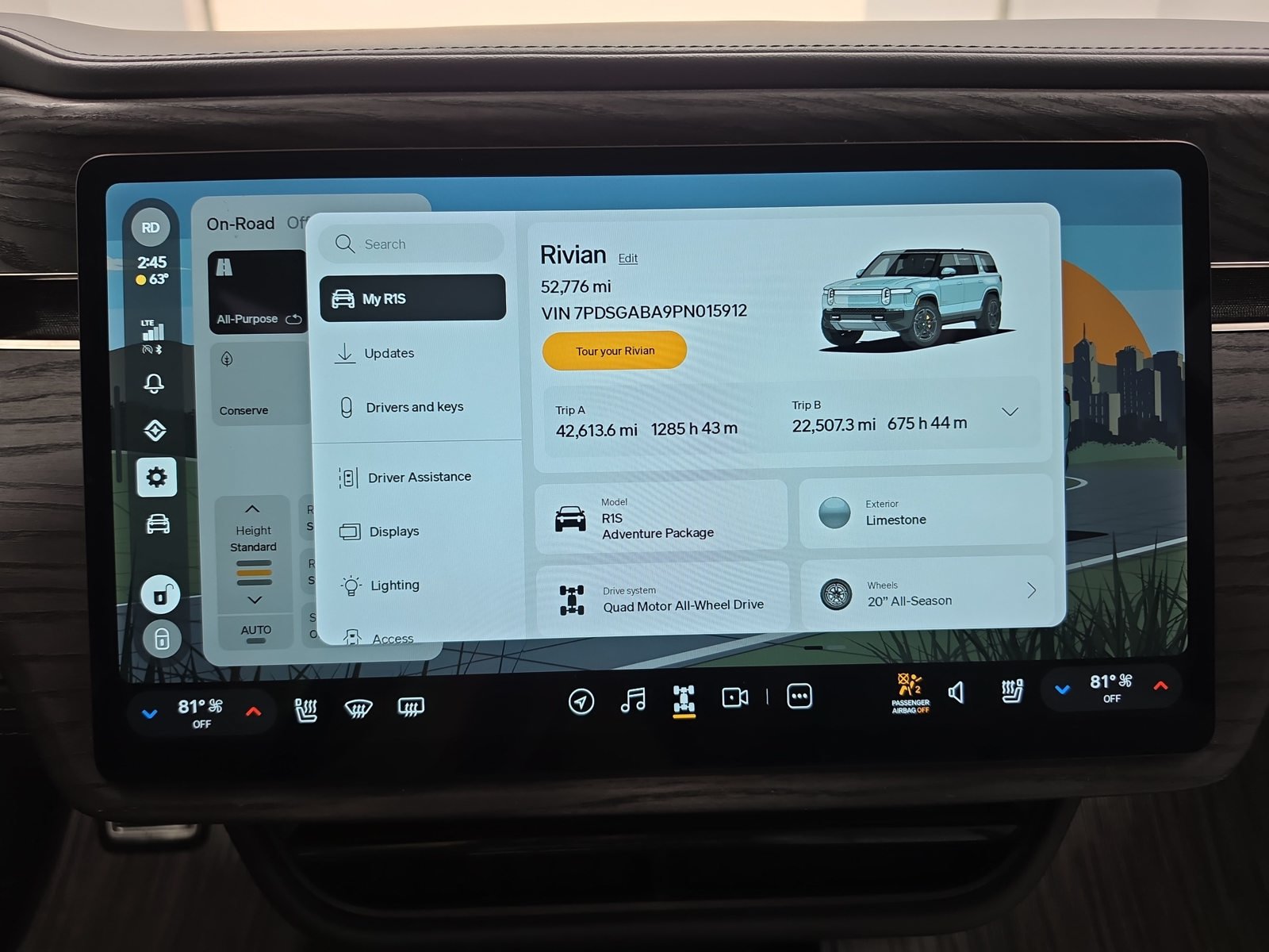 Used 2023 Rivian R1S Adventure Quad AWD/4WD image 29
