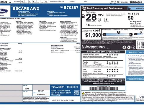 New 2025 Ford Escape Active w/ Tech Pack #1 image 25