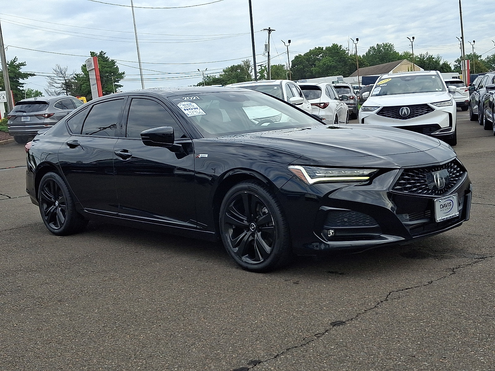 Certified 2021 Acura TLX w/ A-SPEC Package FWD image 3