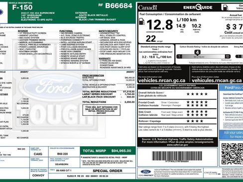 Used 2024 Ford F150 Lariat w/ Equipment Group 502A High AWD/4WD image 9