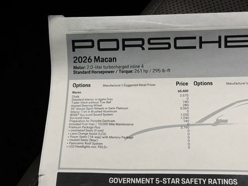 New 2026 Porsche Macan image 58