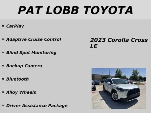 Used 2023 Toyota Corolla Cross LE FWD image 17