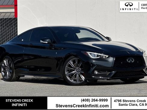 Certified 2022 INFINITI Q60 Red Sport 400 w/ Cargo Package image 1