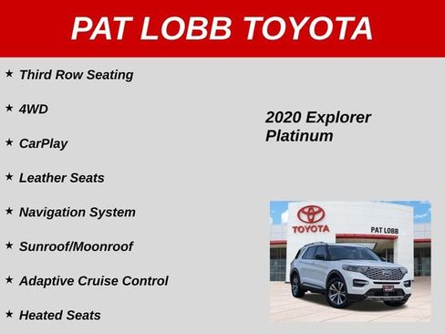 Used 2020 Ford Explorer Platinum w/ Premium Technology Package AWD/4WD image 40