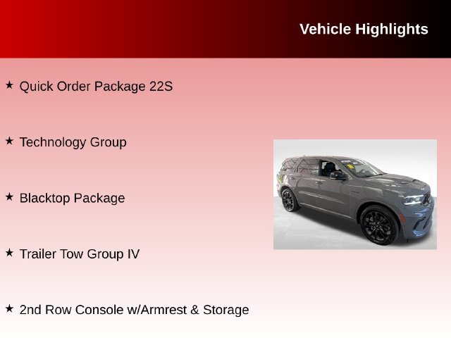 Used 2021 Dodge Durango R/T w/ Technology Group AWD/4WD image 2