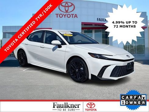 Certified 2025 Toyota Camry LE FWD image 1