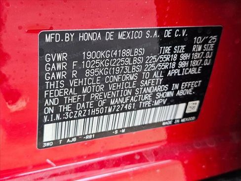 New 2026 Honda HR-V Sport image 17