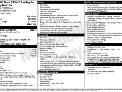 New 2026 GMC Sierra 2500 Pro w/ Convenience Package AWD/4WD image 14