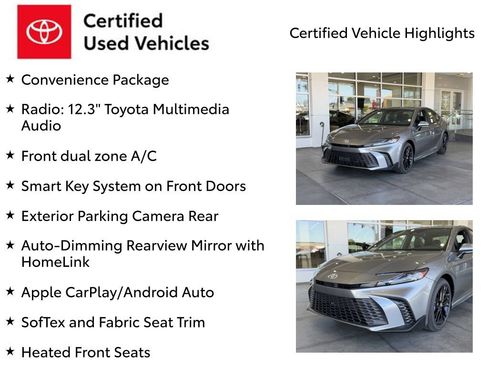 Certified 2026 Toyota Camry SE w/ Convenience Package FWD image 7