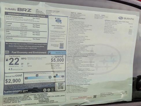 New 2025 Subaru BRZ tS image 19