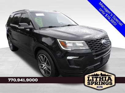 Certified 2019 Ford Explorer Sport