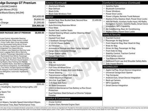Used 2024 Dodge Durango GT AWD/4WD image 6