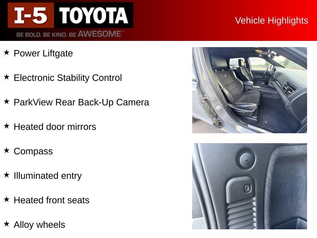 Used 2023 Dodge Durango R/T w/ Hemi Orange Plus Package AWD/4WD image 5