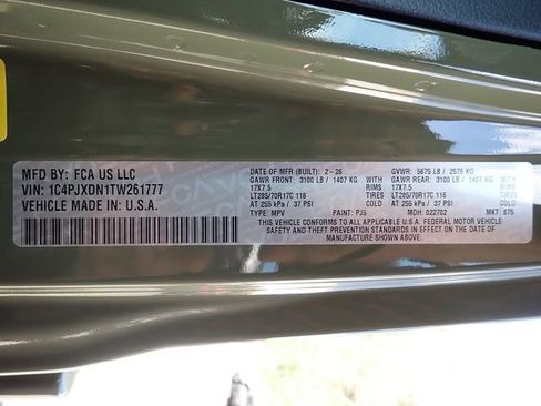 New 2026 Jeep Wrangler Unlimited Sport AWD/4WD image 17