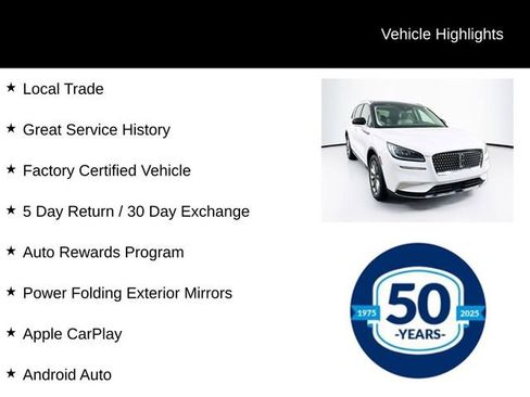 Certified 2021 Lincoln Corsair AWD w/ Premium Package image 7