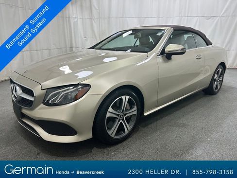 Used 2019 Mercedes-Benz E 450 4MATIC Cabriolet w/ Premium 1 Package image 4
