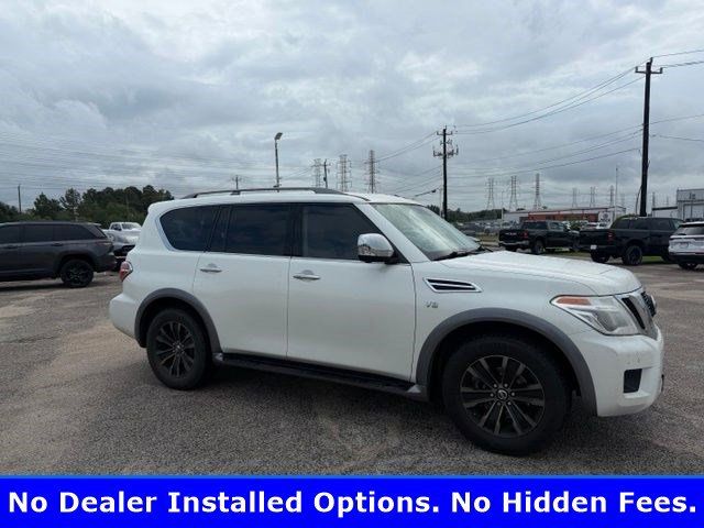 Used 2018 Nissan Armada Platinum w/ Captain Seat Package RWD image 2