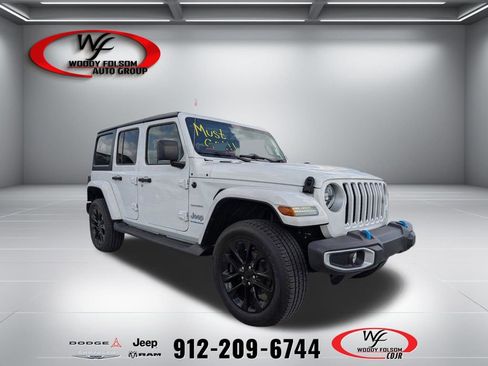 Used 2023 Jeep Wrangler Unlimited Sahara AWD/4WD image 1