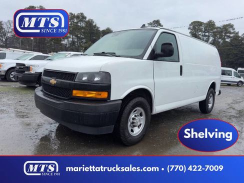 Used 2021 Chevrolet Express 2500 2500 3dr Cargo Van w/ Safety Package image 1