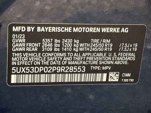 Certified 2023 BMW X3 xDrive30i w/ Premium Package image 27