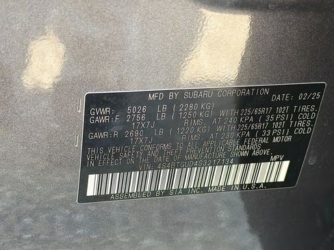 Used 2025 Subaru Outback Wilderness image 43