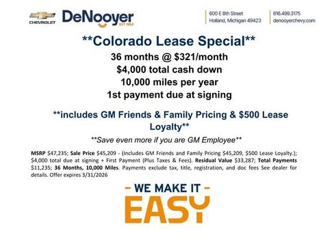 New 2025 Chevrolet Colorado Z71 image 2