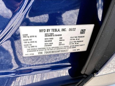Used 2022 Tesla Model X Plaid AWD/4WD image 32