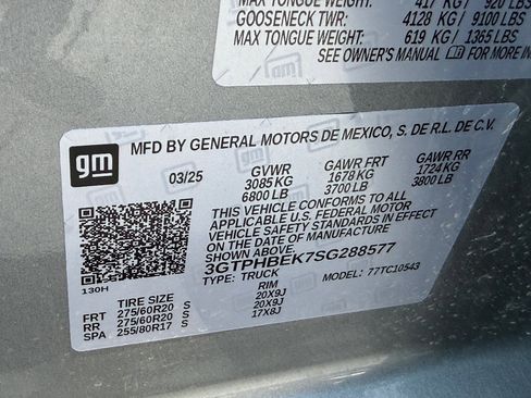 Used 2025 GMC Sierra 1500 SLE w/ Preferred Package RWD image 27
