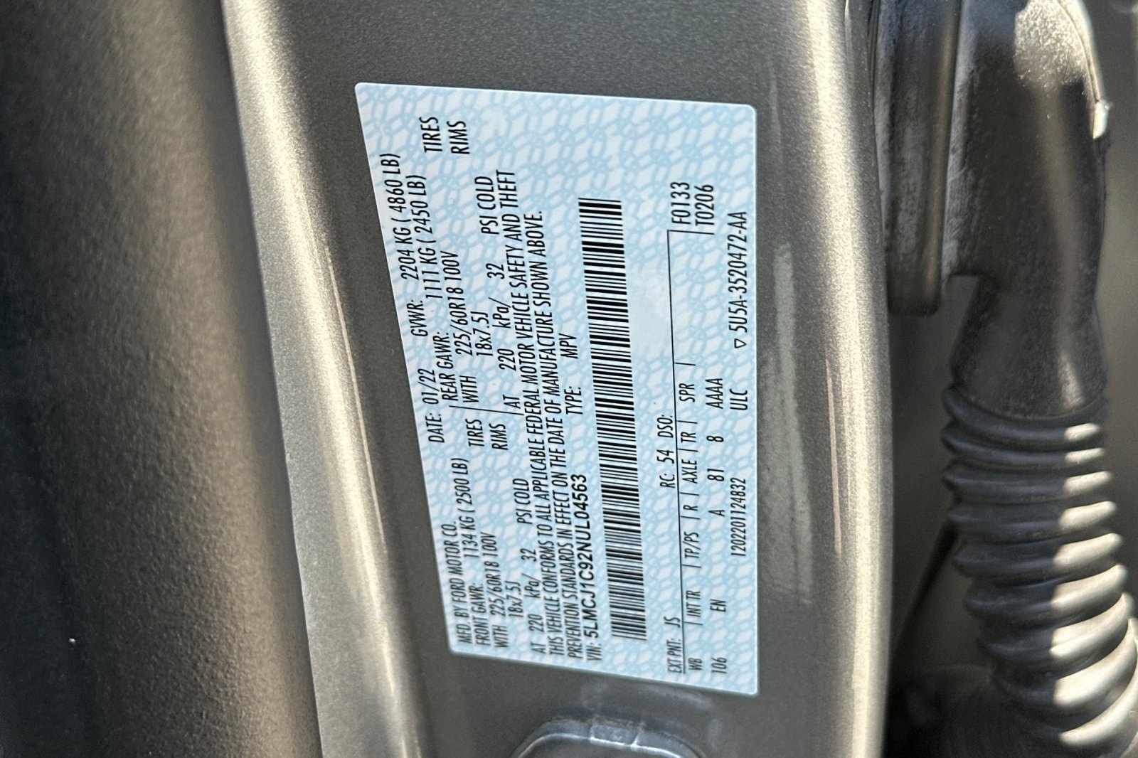 Used 2022 Lincoln Corsair FWD image 28