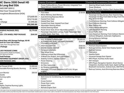 Used 2024 GMC Sierra 3500 Denali w/ Denali Reserve Package