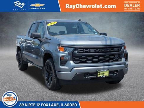 Used 2023 Chevrolet Silverado 1500 Custom w/ LPO, Dark Essentials Package AWD/4WD image 1