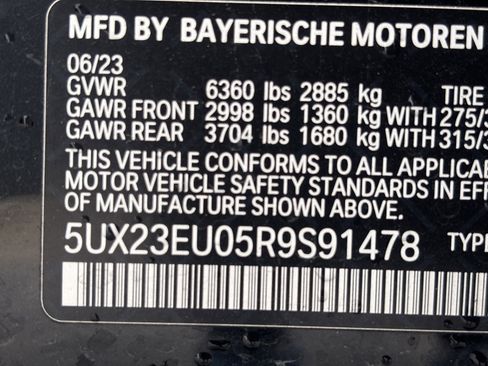 Used 2024 BMW X5 xDrive40i w/ M Sport Package AWD/4WD image 8