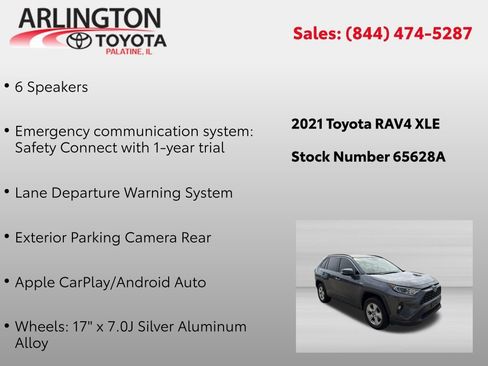 Used 2021 Toyota RAV4 XLE AWD/4WD image 4