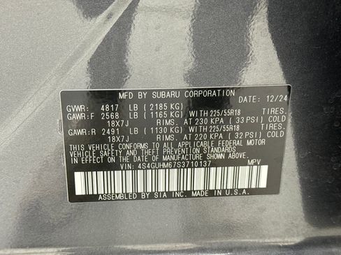 Certified 2025 Subaru Crosstrek 2.5i Limited image 27